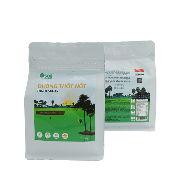  Đường thốt nốt hạt Osoil 500gr 