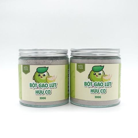  Bột gạo lứt hữu cơ Mùa 300gr 