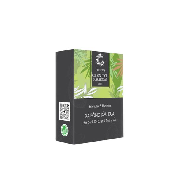  Xà bông dầu dừa đa năng Cocovie 50g 