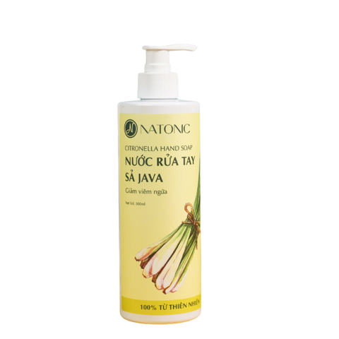  Nước rửa tay Sả Java Natonic 500ml 
