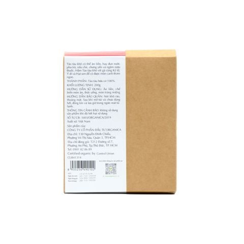  Táo tàu hữu cơ Organica 200gr - CU841314 