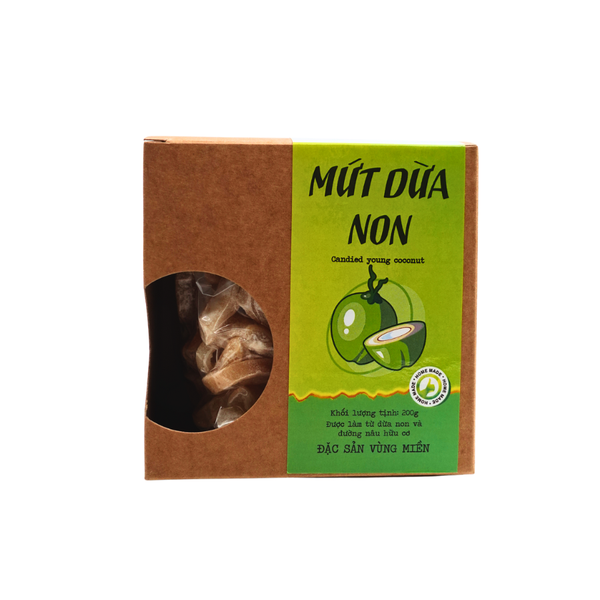  Mứt dừa non Mùa 200gr 