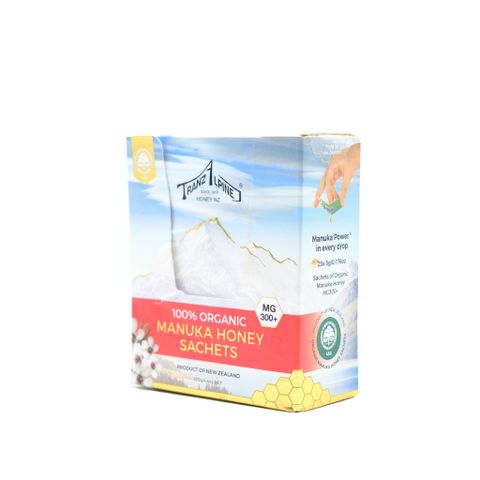  Tép mật ong Manuka hữu cơ TranzAlpine MG300+ (125g) 