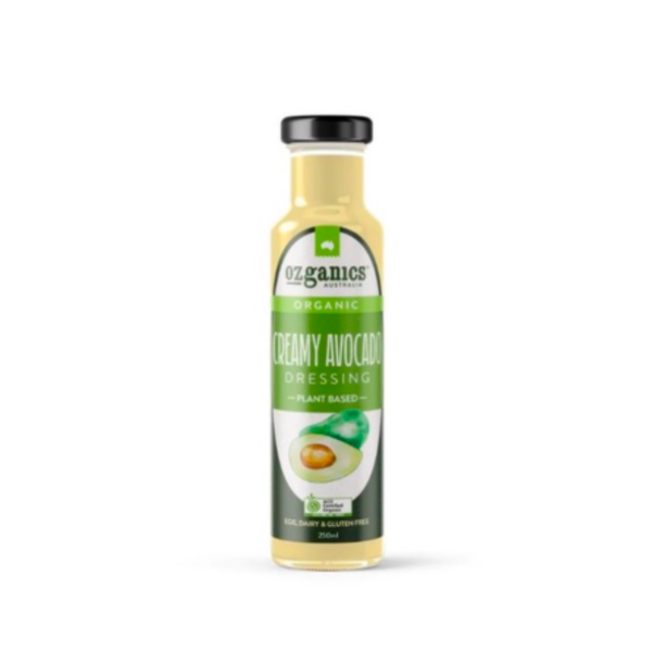  Nước xốt salad hữu cơ kem bơ Ozganics 250ml 
