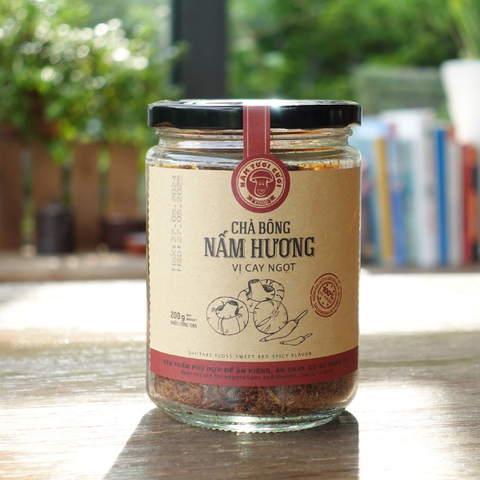  Chà bông nấm hương vị cay ngọt NTC 200gr 