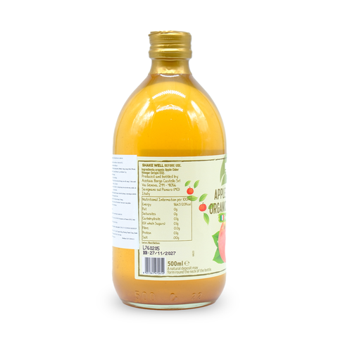  Giấm táo hữu cơ Lodovici 500ml 