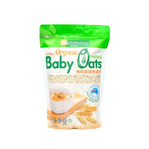 Yến mạch cán mỏng hữu cơ Health Paradise 500g