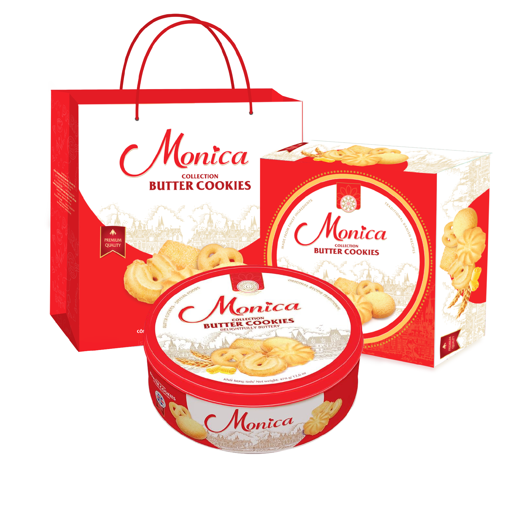  Monica Butter Cookies 380g 