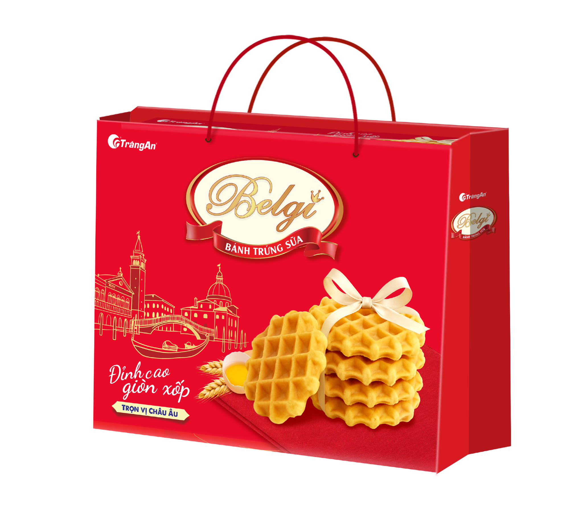  BÁNH BELGI TRỨNG SỮA GIÒN 306G 