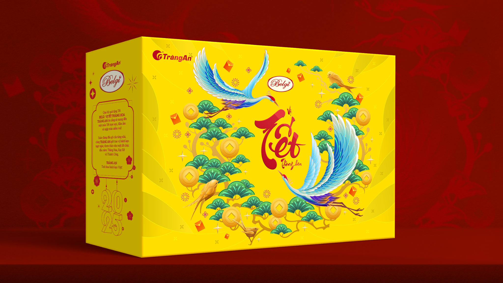  HỘP QUÀ TẾT BELGI VỊ TẾT THĂNG HOA 716G 