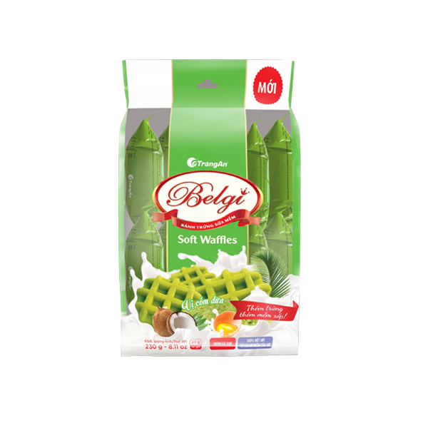  Bánh Belgi trứng sữa mềm 230g 