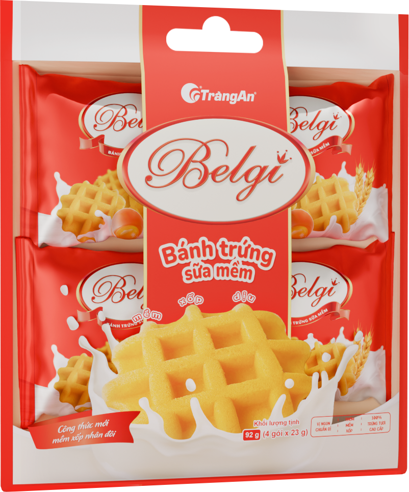  BÁNH BELGI TRỨNG SỮA MỀM 92G 