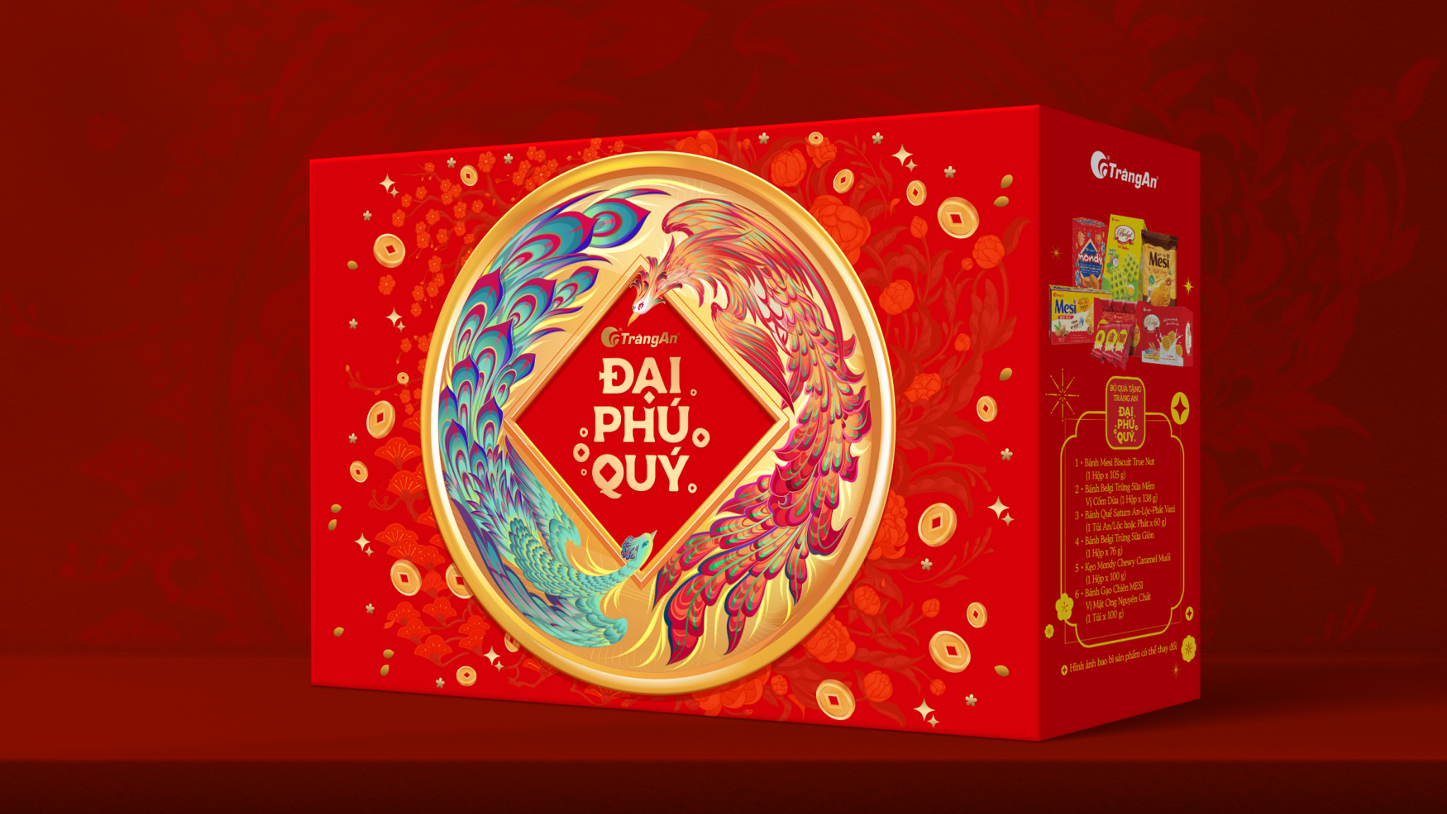  HỘP QUÀ TẾT TRÀNG AN ĐẠI PHÚ QUÝ 579G 