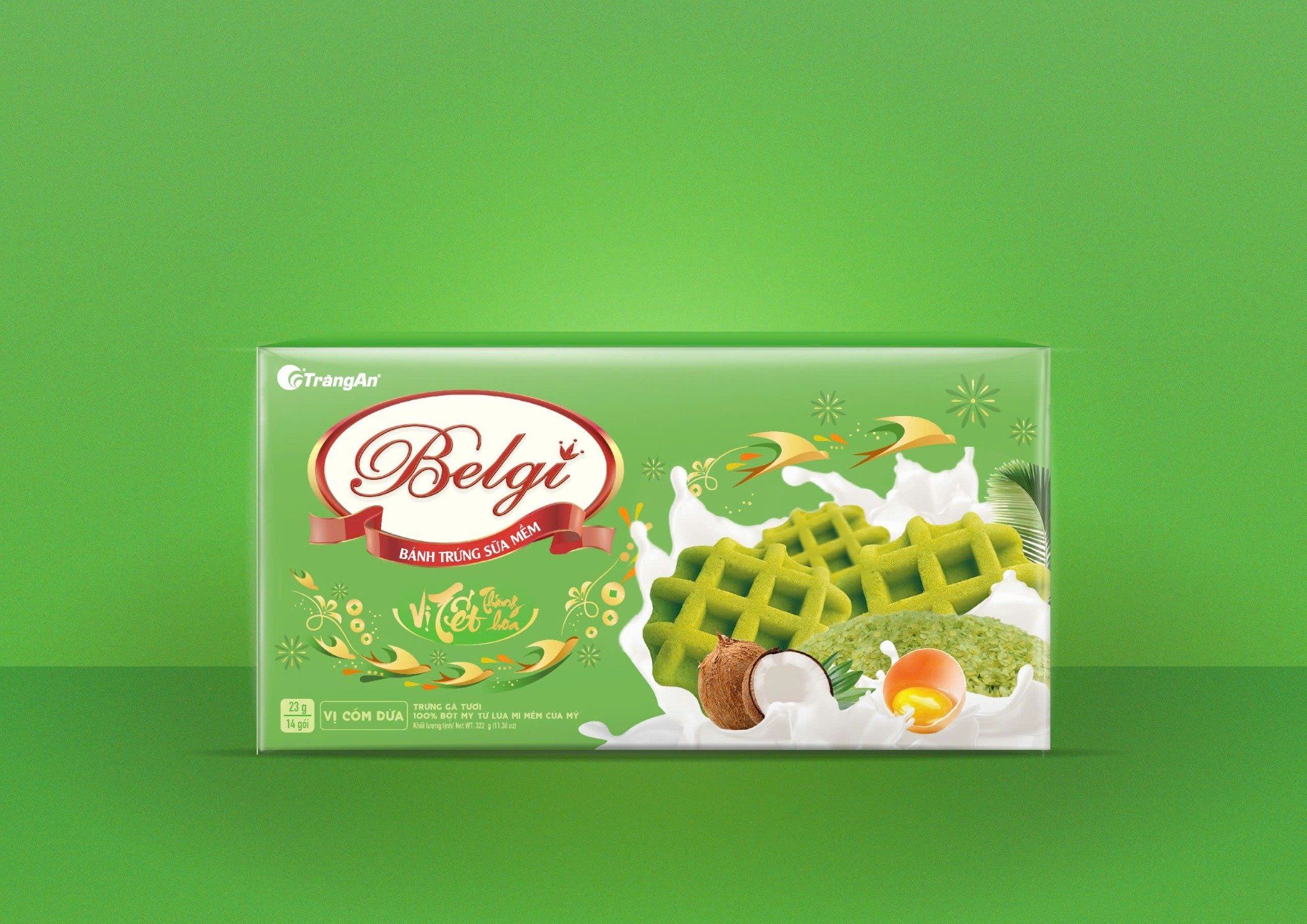  BÁNH TRỨNG SỮA MỀM BELGI 322G (PHIÊN BẢN GIỚI HẠN) 