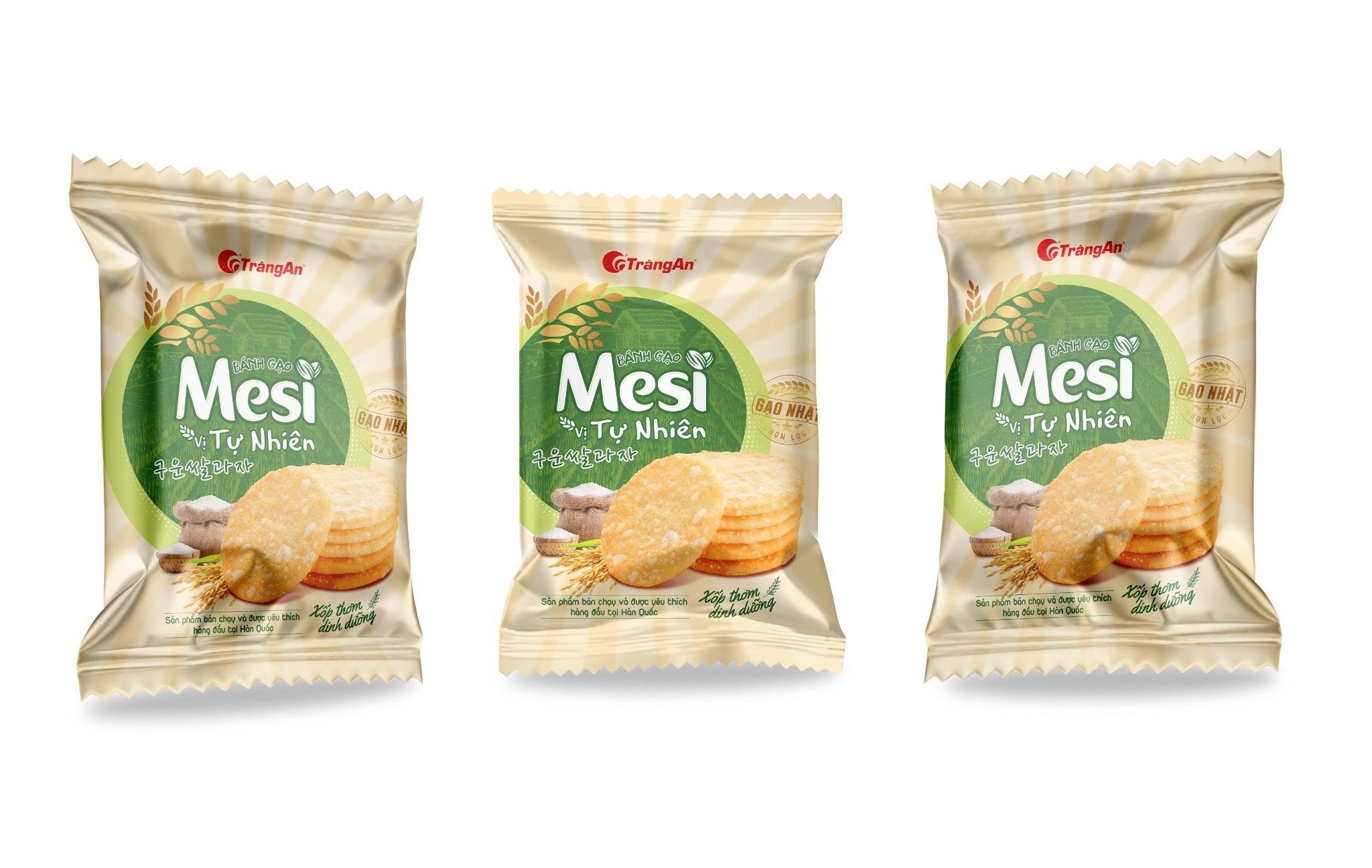  Bánh gạo Mesi vị tự nhiên 