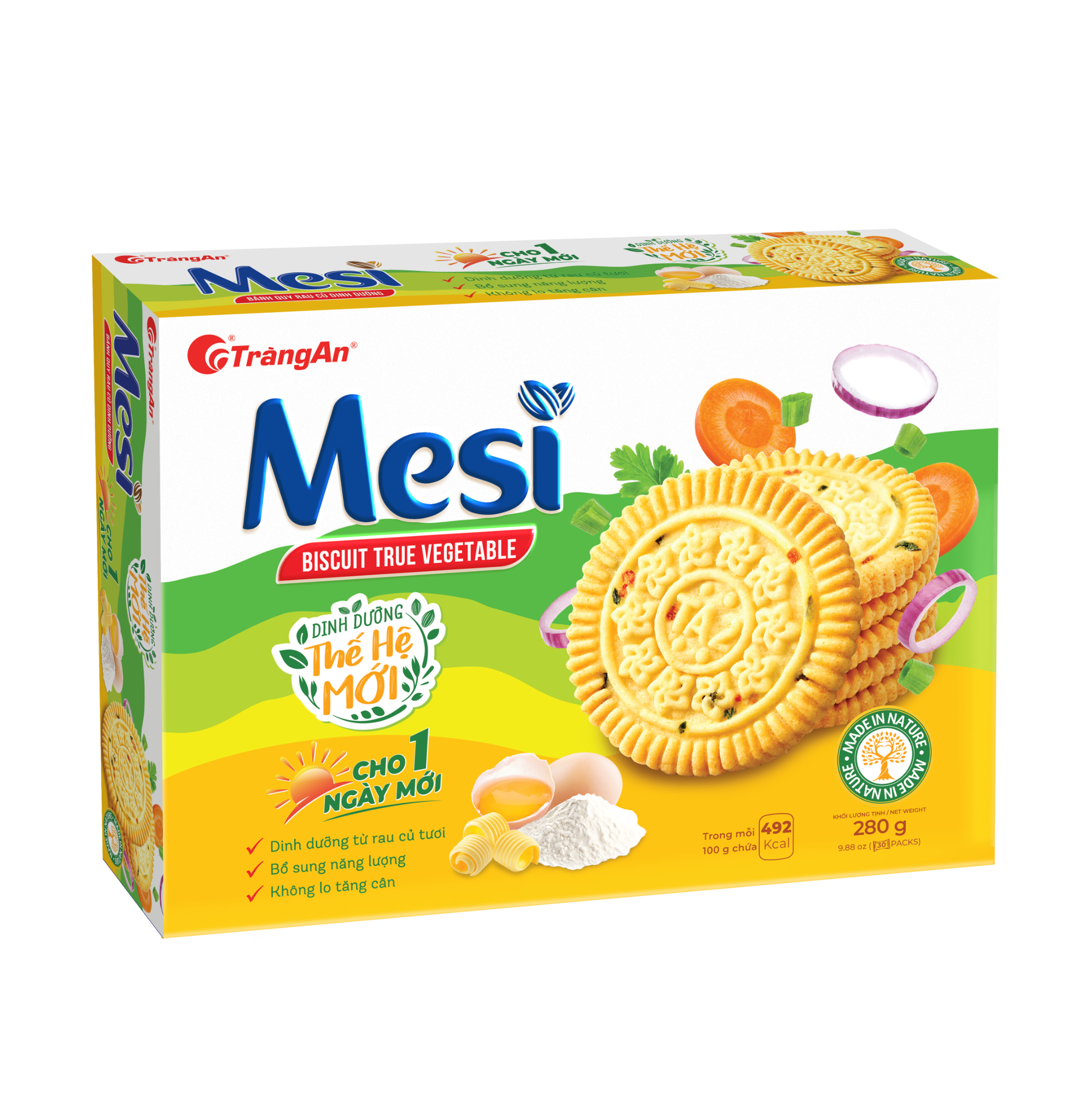  Mesi Biscuits True Vegetable 280g 