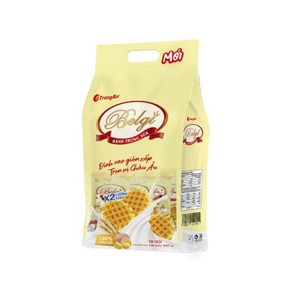  Bánh Belgi trứng sữa giòn 250g 
