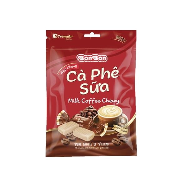  Kẹo chewy Bonbon cà phê sữa 250g 