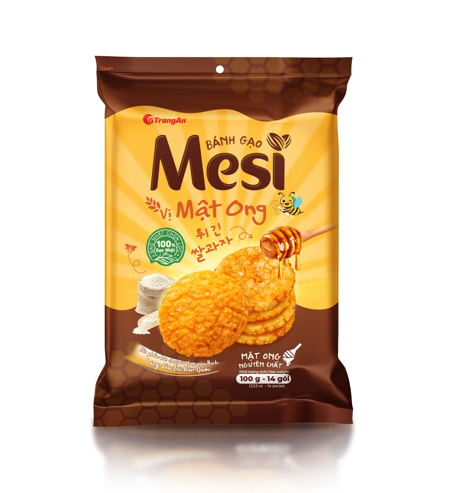  Bánh gạo Mesi vị mật ong 