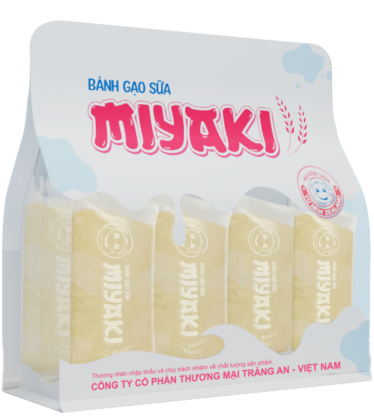  BÁNH GẠO SỮA MIYAKI 240G 