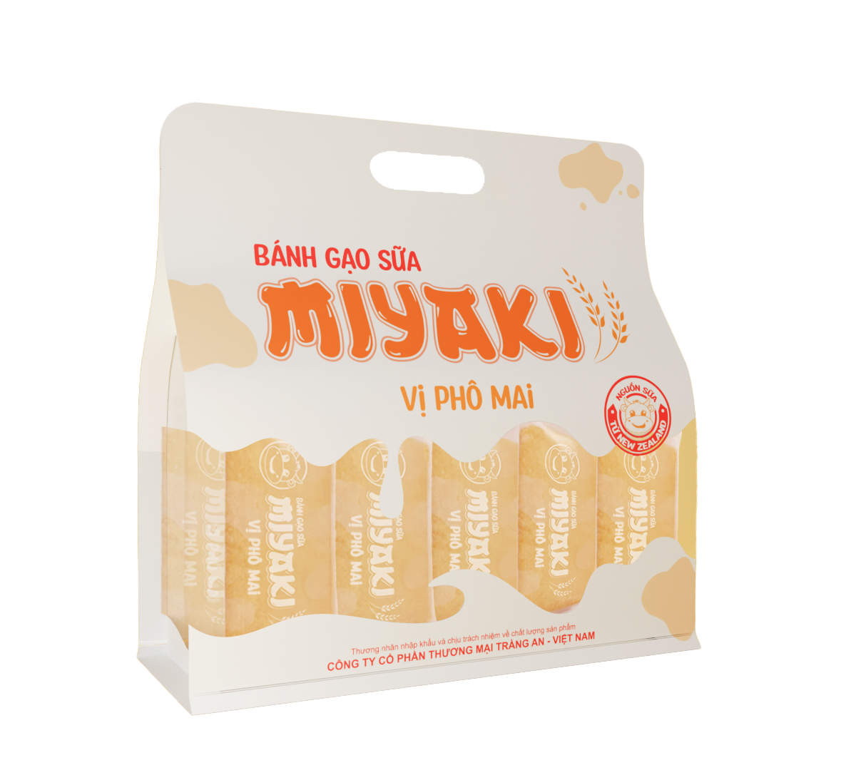  BÁNH GẠO SỮA MIYAKI VỊ PHÔ MAI 240G 