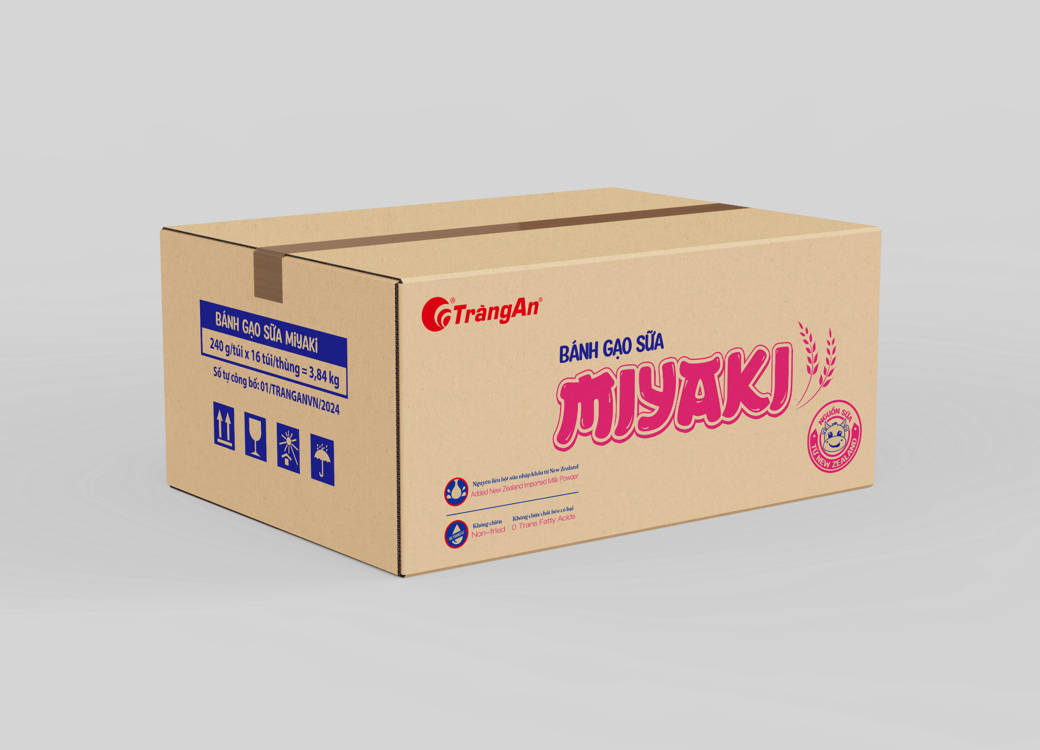  BÁNH GẠO SỮA MIYAKI 240G 