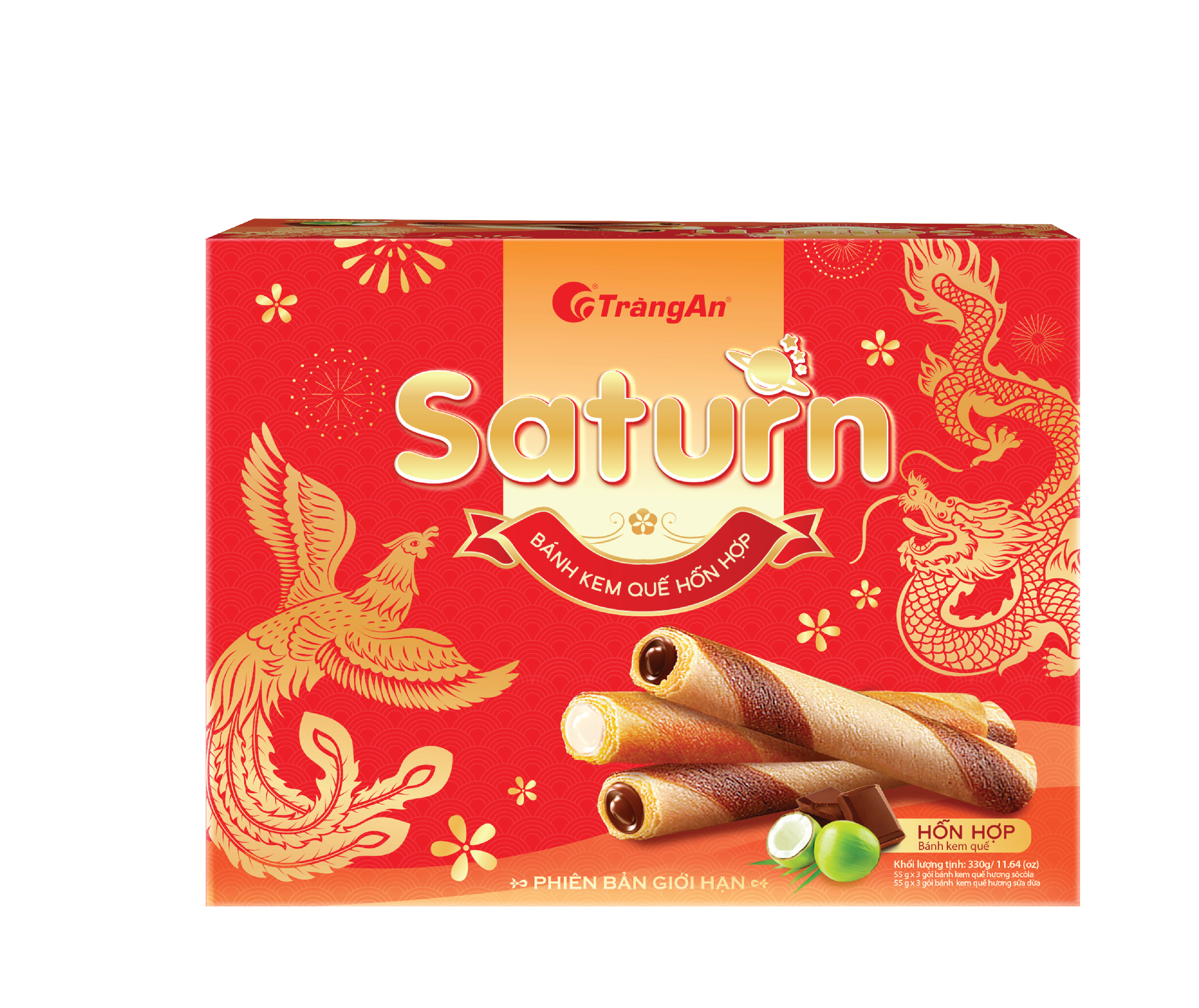  BÁNH KEM QUẾ SATURN 330G (PHIÊN BẢN GIỚI HẠN) 