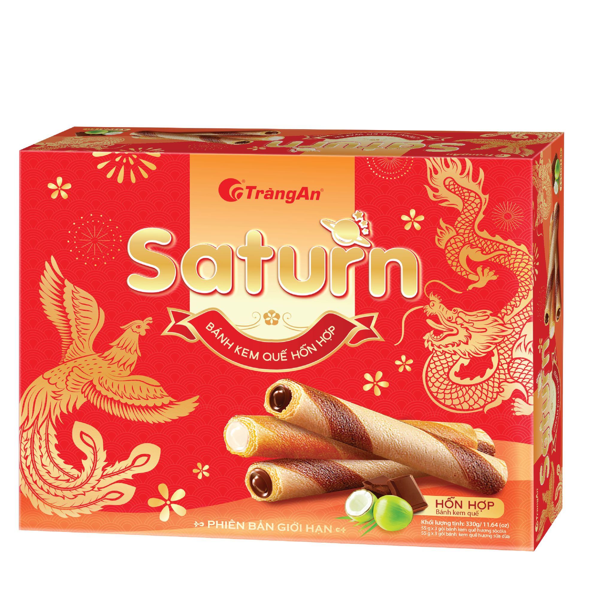  BÁNH KEM QUẾ SATURN 330G (PHIÊN BẢN GIỚI HẠN) 