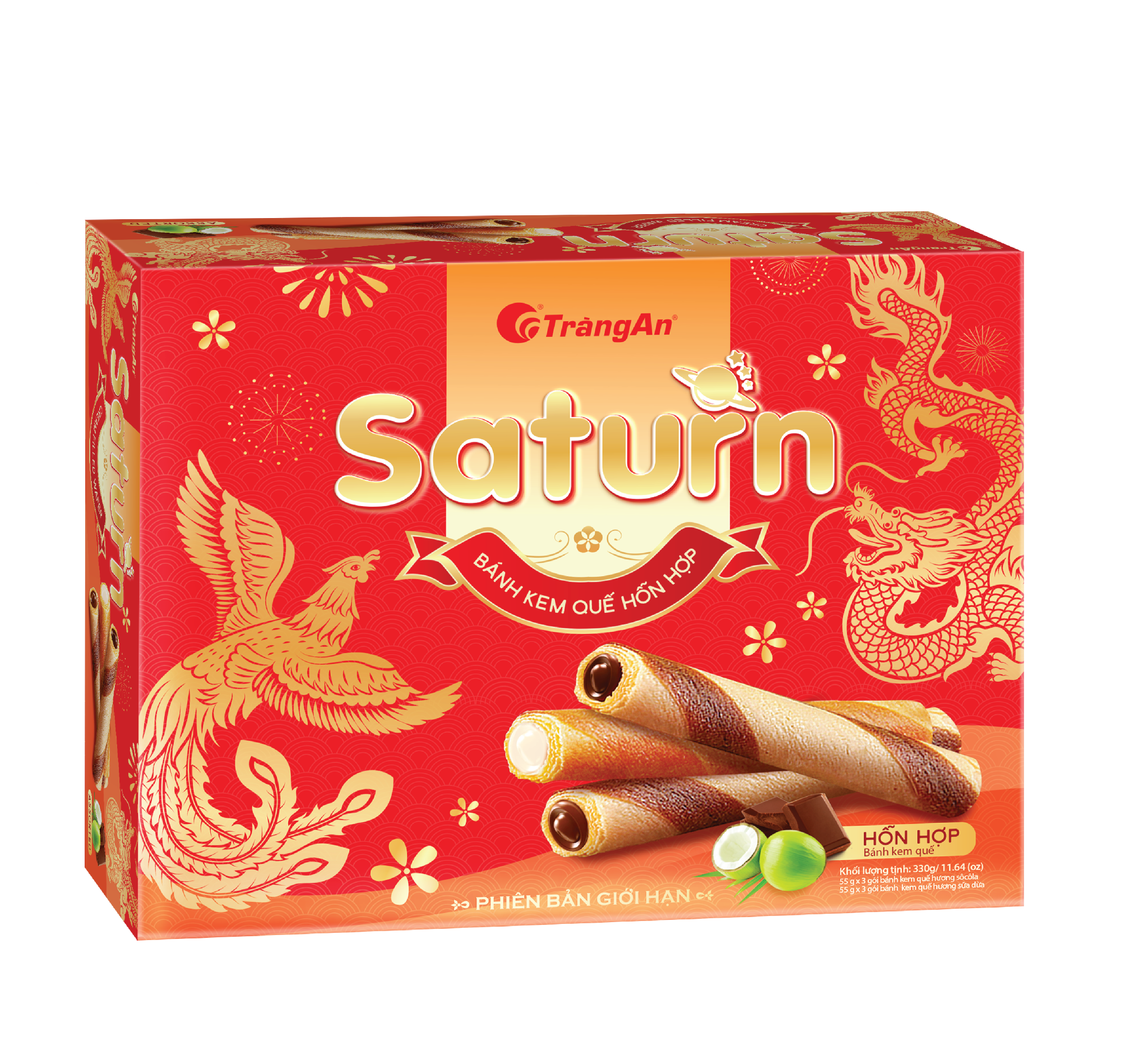  BÁNH KEM QUẾ SATURN 330G (PHIÊN BẢN GIỚI HẠN) 