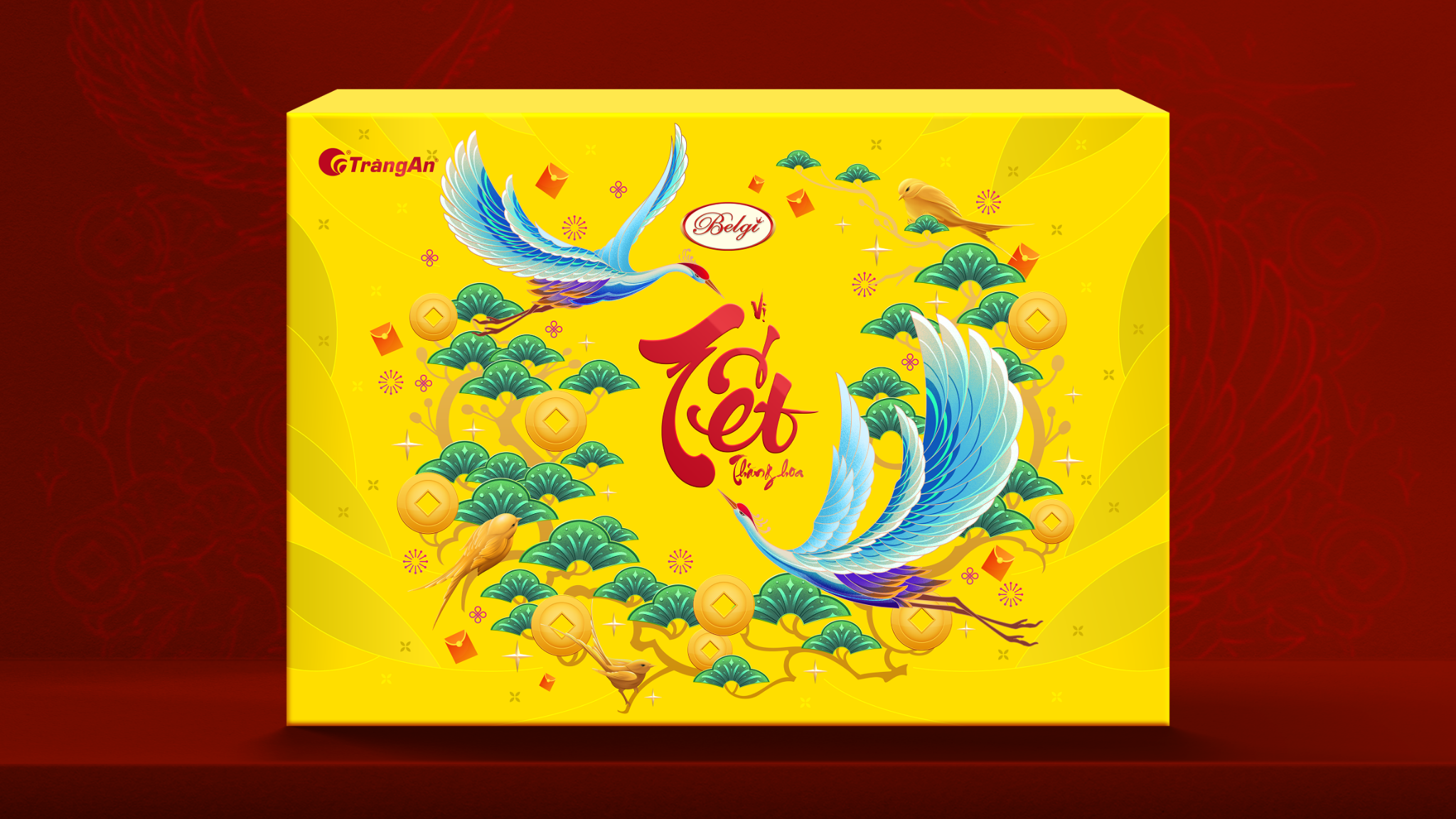  HỘP QUÀ TẾT BELGI VỊ TẾT THĂNG HOA 716G 