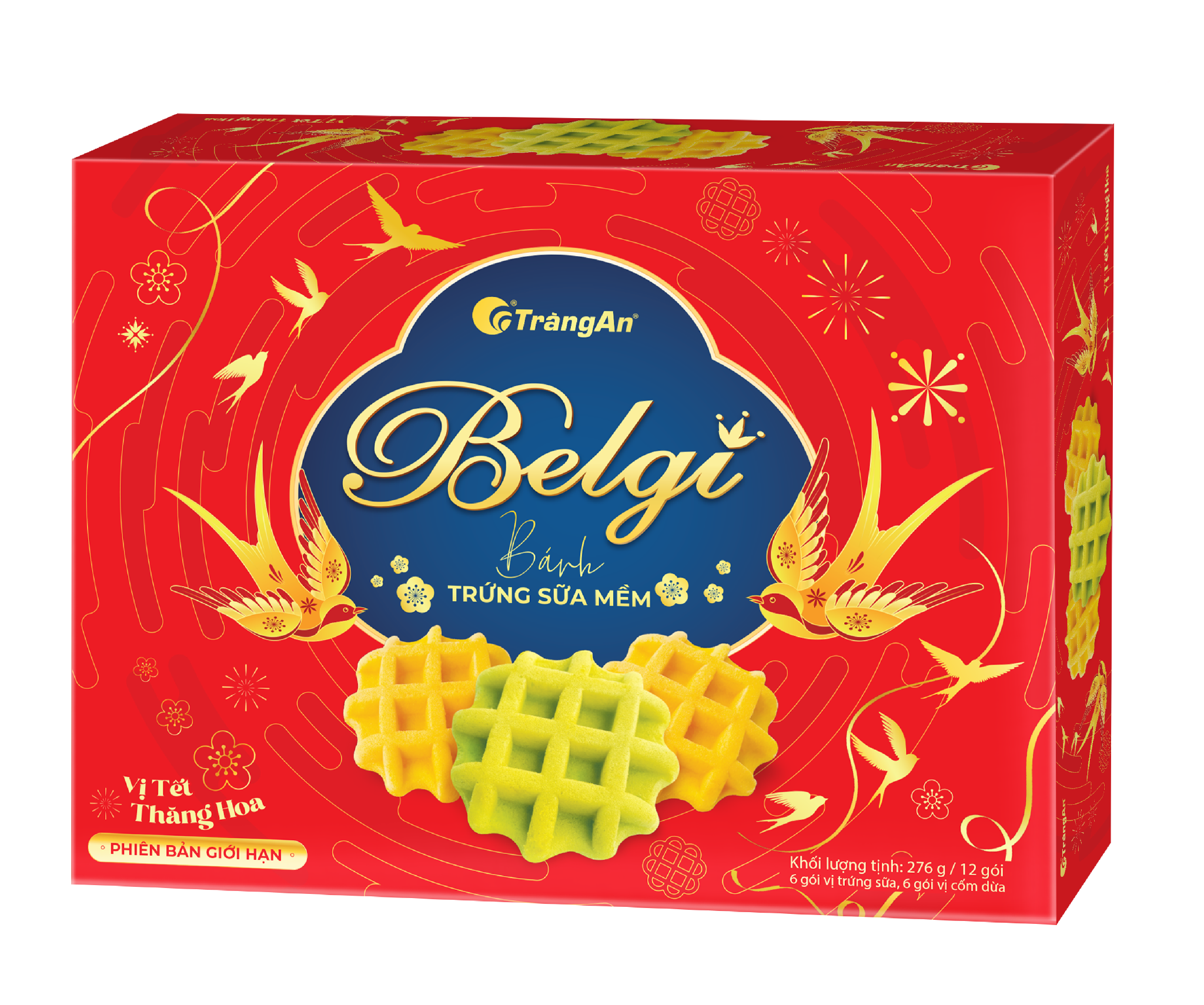  BÁNH TRỨNG SỮA MỀM BELGI 276G (PHIÊN BẢN GIỚI HẠN) 
