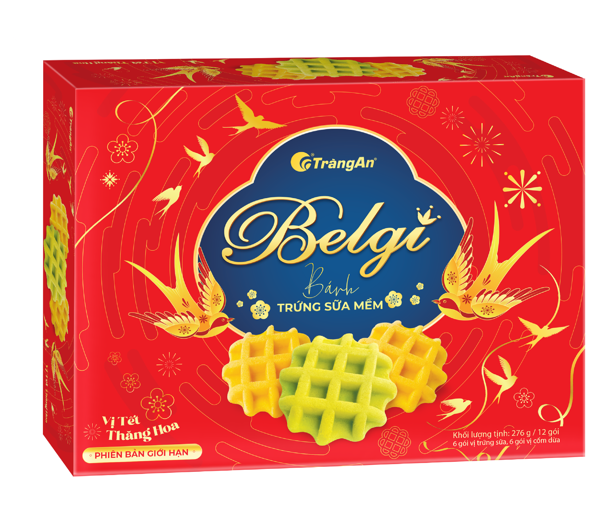  BÁNH TRỨNG SỮA MỀM BELGI 276G (PHIÊN BẢN GIỚI HẠN) 