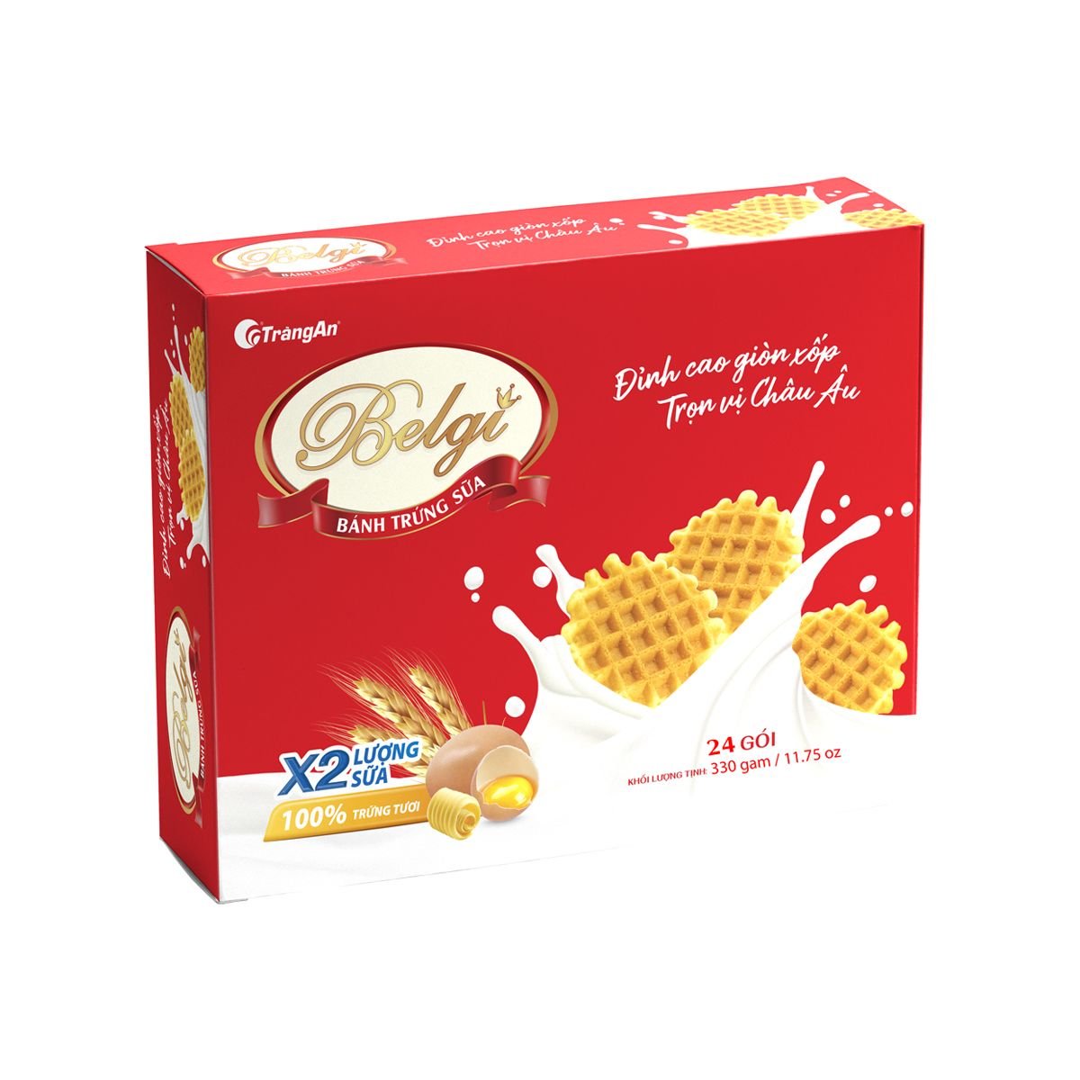  Belgi Egg & Milk Waffles 333g 