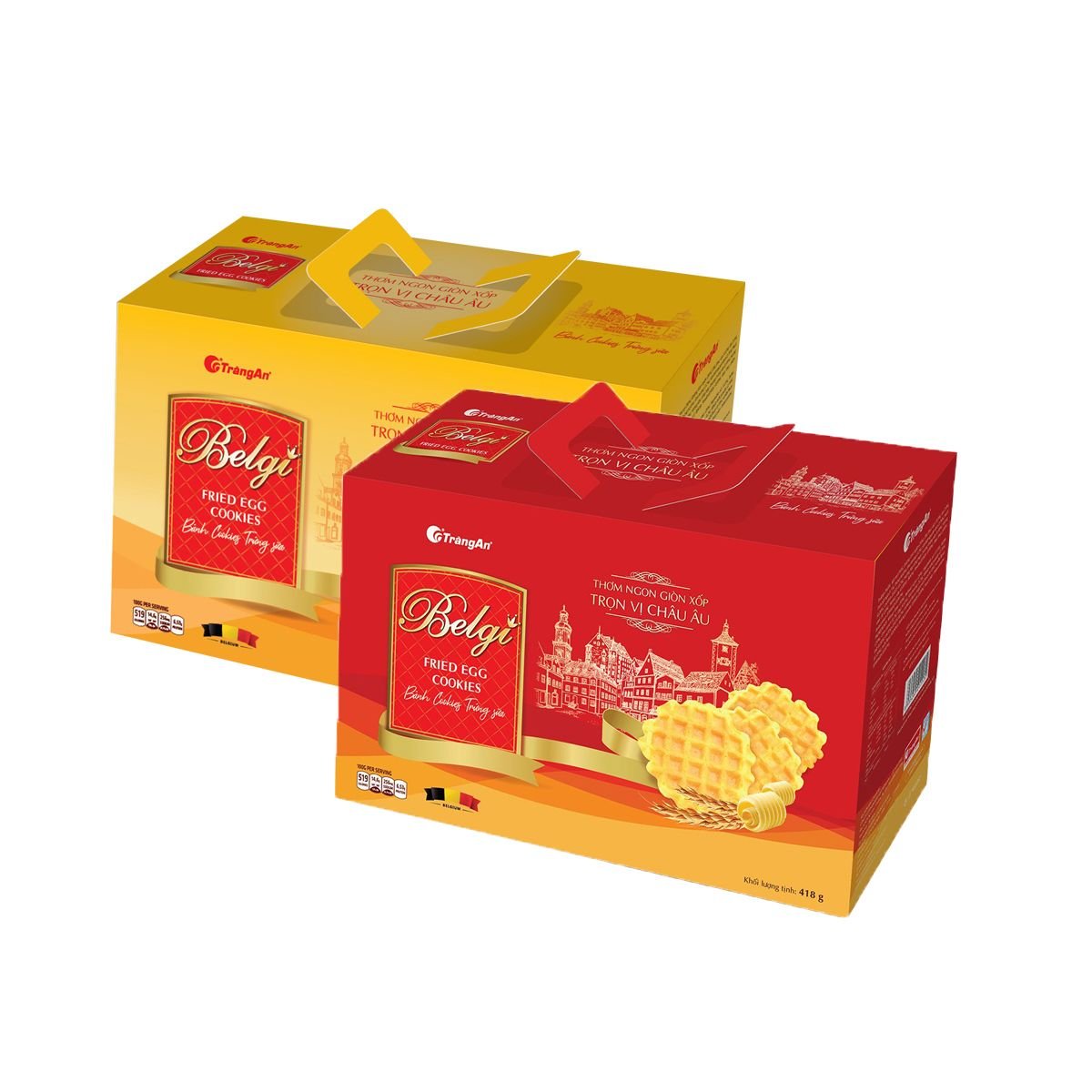  Belgi Egg & Milk Waffles 418g 