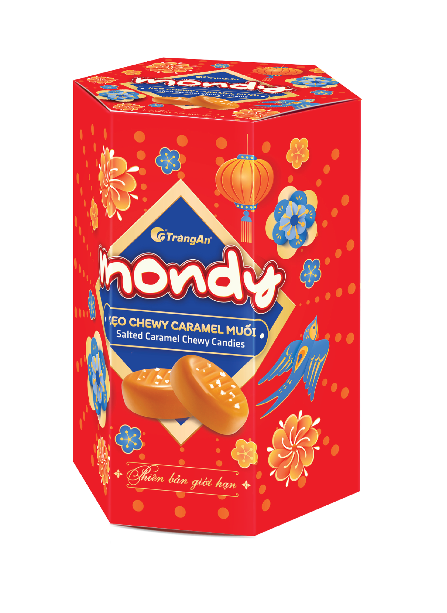  KẸO MONDY CHEWY CARAMEL MUỐI 100G (PHIÊN BẢN GIỚI HẠN) 