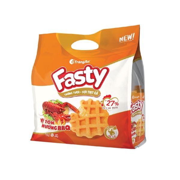  Bánh trứng tươi sợi gà Belgi Fasty 156g 
