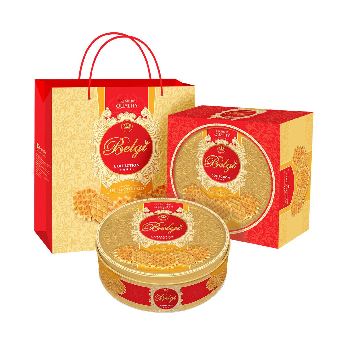  Belgi Egg & Milk Waffles Collection 