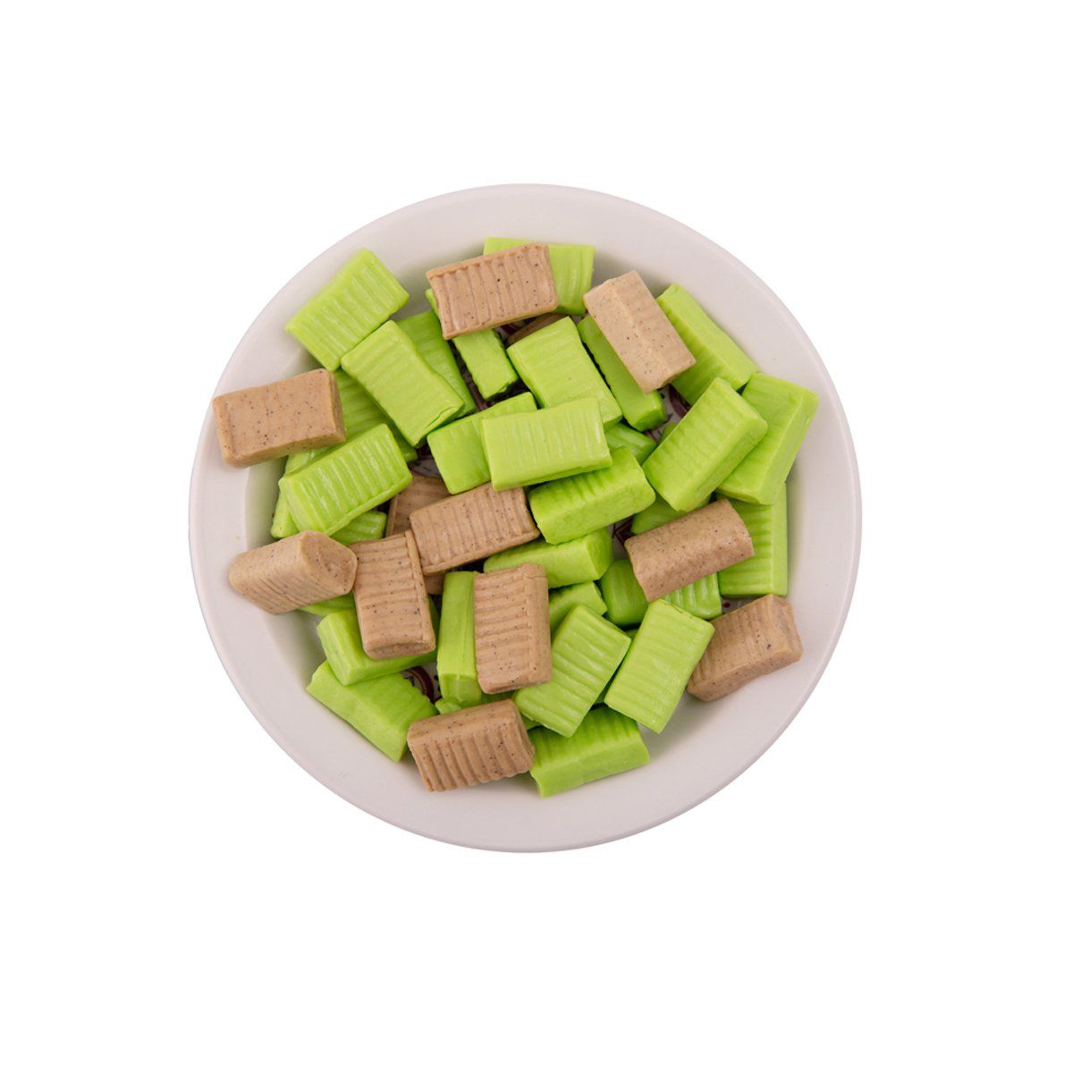  Bonbon Chewy Candy Mixed (round plastic box) 300g 
