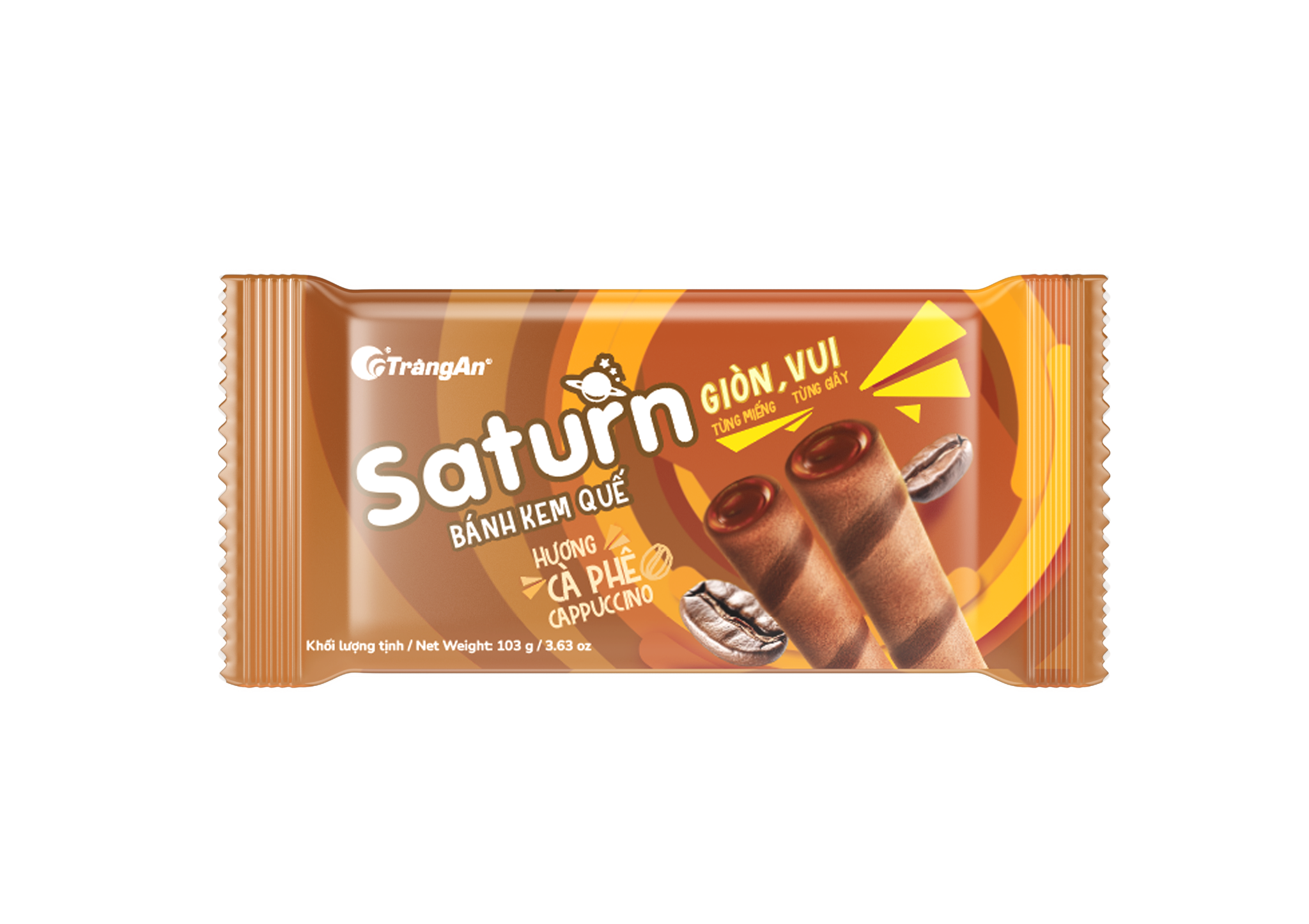  BÁNH KEM QUẾ SATURN HƯƠNG CAPPUCCINO 103G 