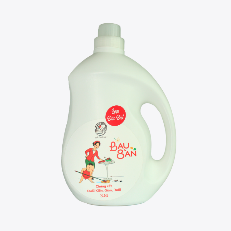  Lau Nhà Bé yêu Can 3,8 lít Refill tiết kiệm, đuổi kiến, gián, kháng khuẩn 