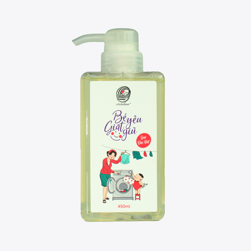  Giặt giũ Bé yêu 450ml - Hương Oải hương 