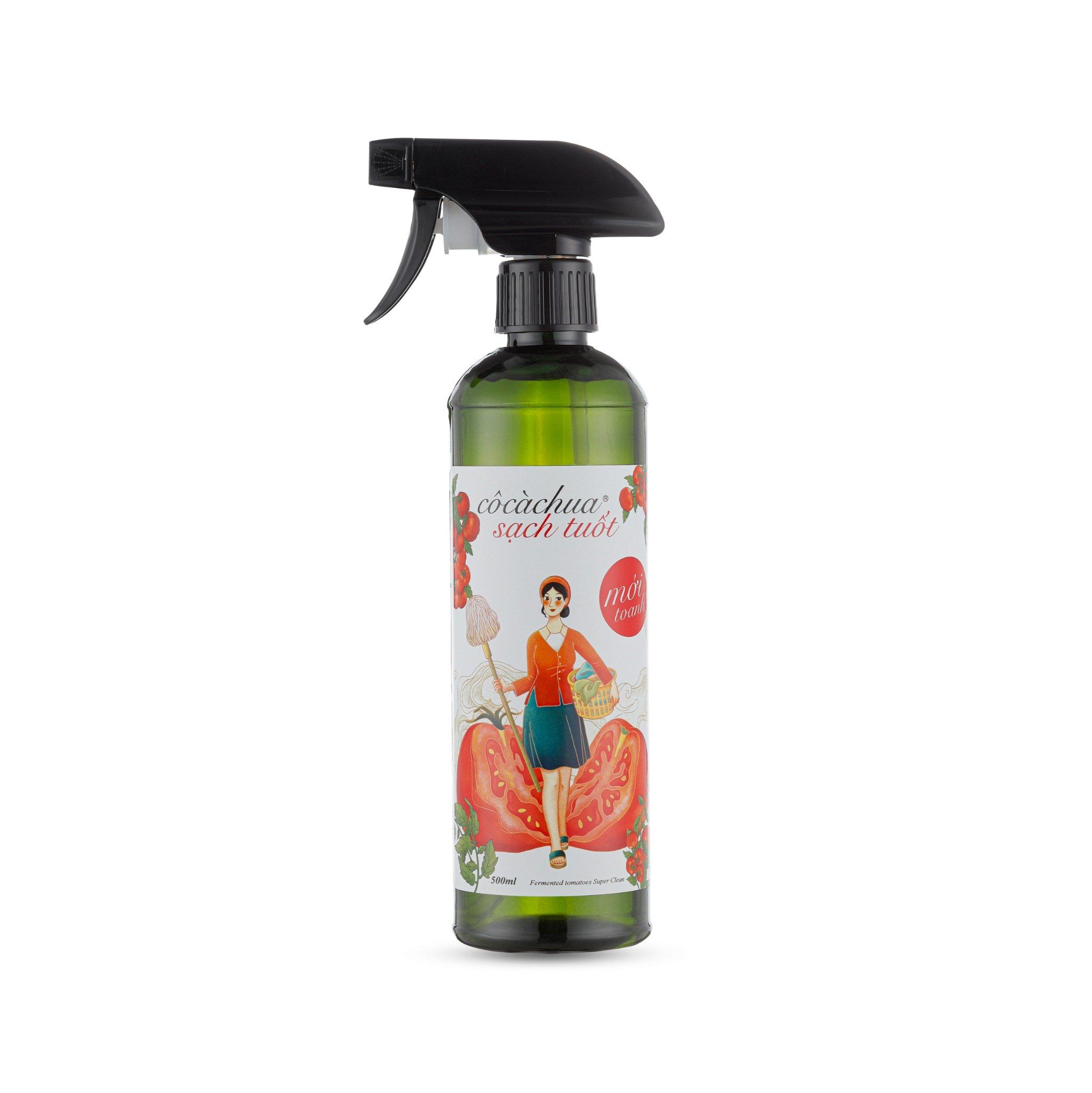  Lau đa năng Sạch tuốt Mới toanh 500ml - Thơm đa tầng Vỏ chanh, Sả chanh, Bạc hà 