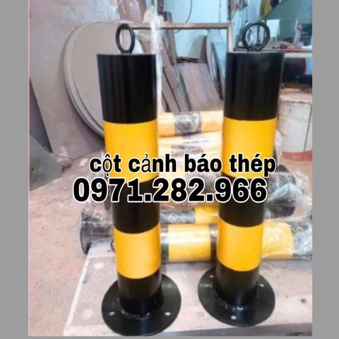 CỘT CẢNH BÁO THÉP CAO 50CM