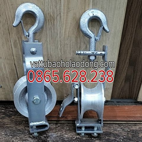 Puly nhôm kéo dây điện