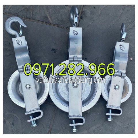 Puly nhôm kéo cáp 200x60