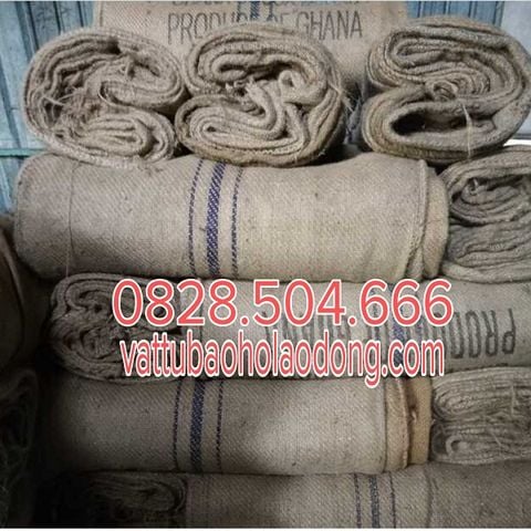 Bao đay quấn cây công trình