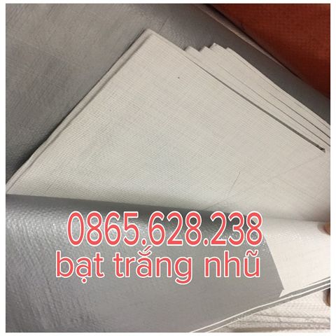 Bạt dứa trắng nhũ