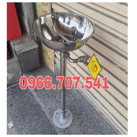 Chậu rửa mắt khẩn cấp đứng 304