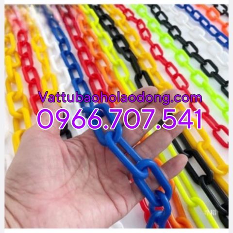 DÂY XÍCH NHỰA MÀU XANH DƯƠNG