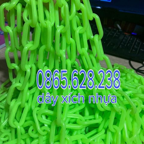 Dây xích nhựa xanh chuối